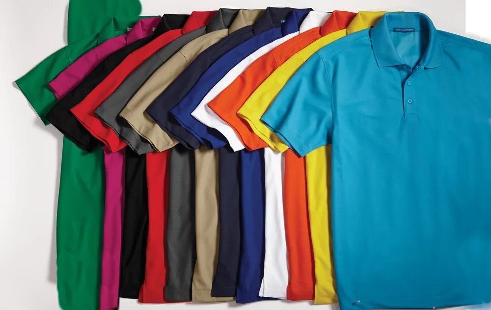 Custom embroidered polos