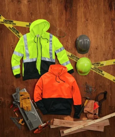 Custom workwear for trades and construction