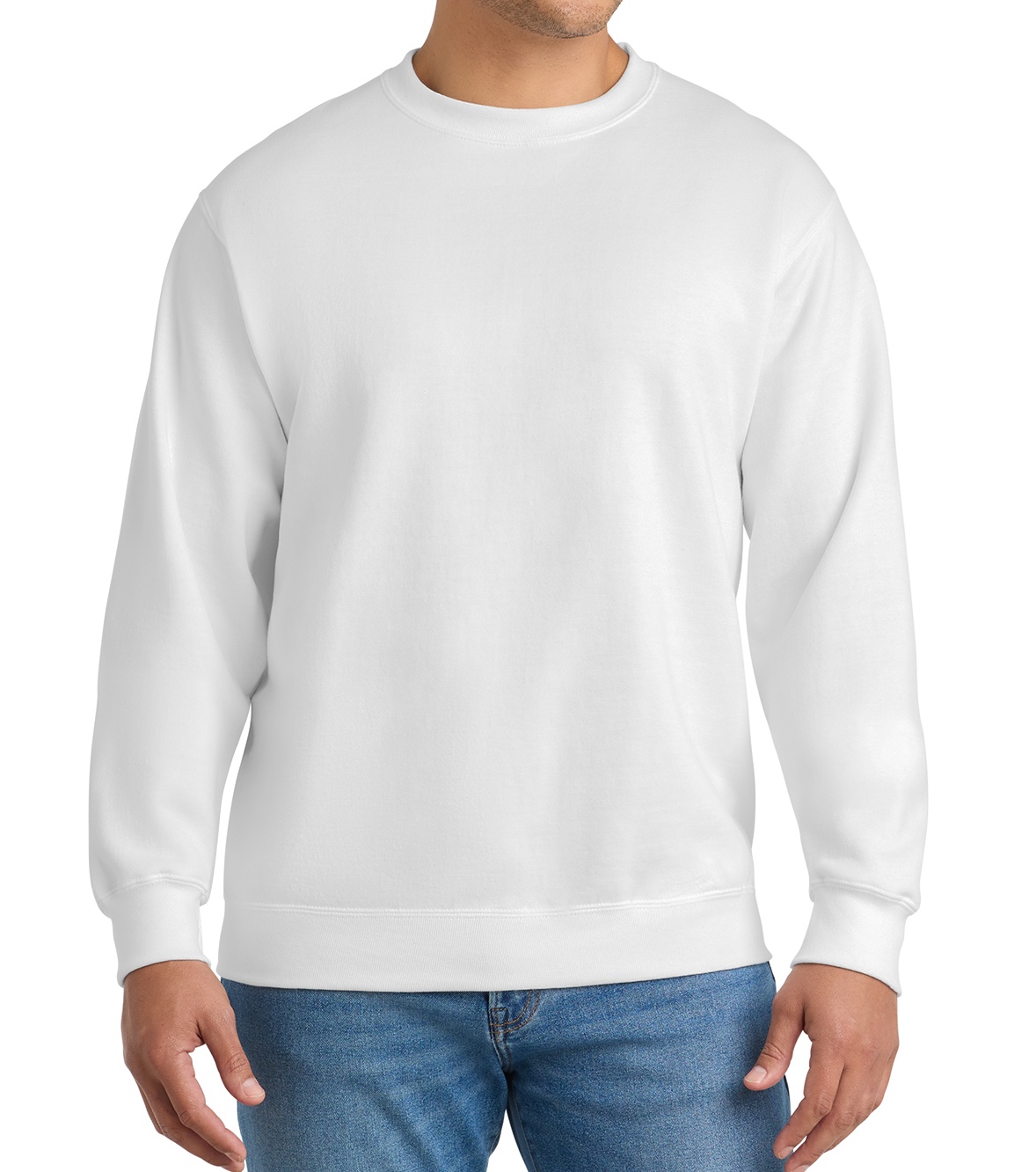 Port & Co Essential Fleece Crewneck Sweatshirt