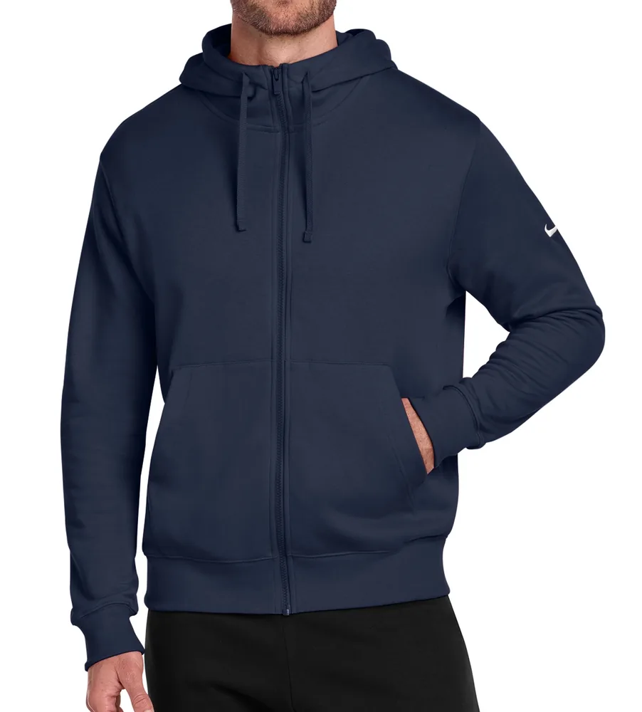 Nike Club Fleece Sleeve Swoosh Full-Zip Hoodie