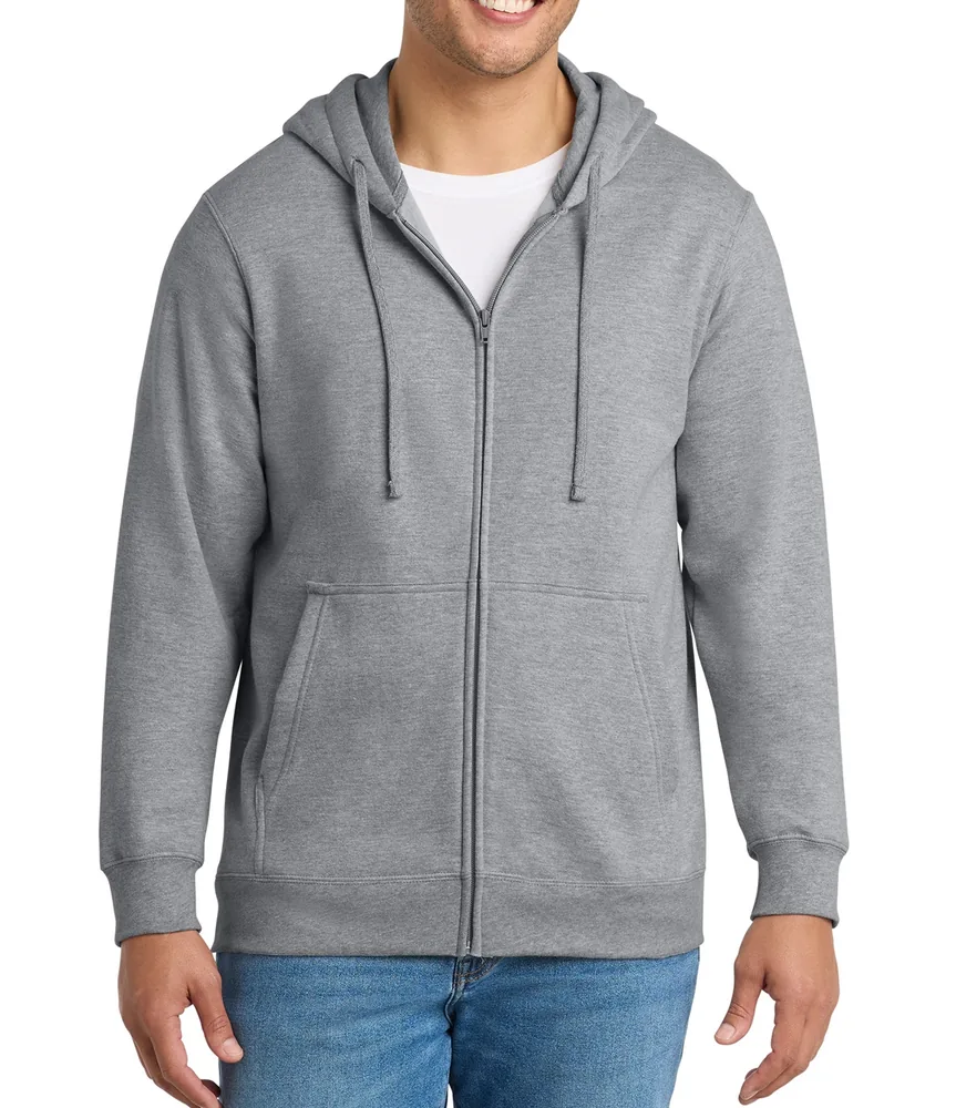 Port & Co Fan Favorite Fleece Full-Zip Hooded Sweatshirt
