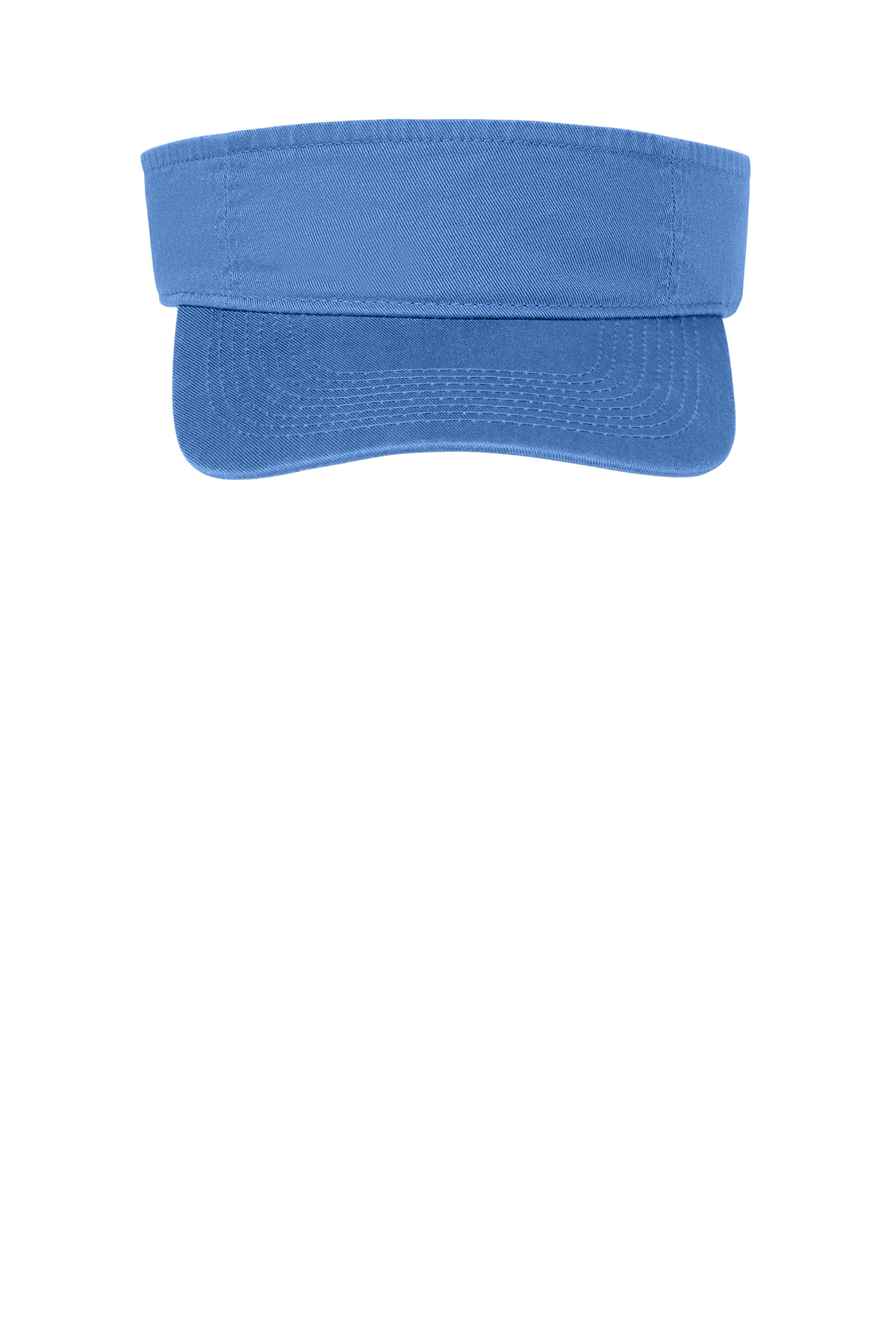 Port Authority Fashion Visor in Ultramarine Blue custom hat