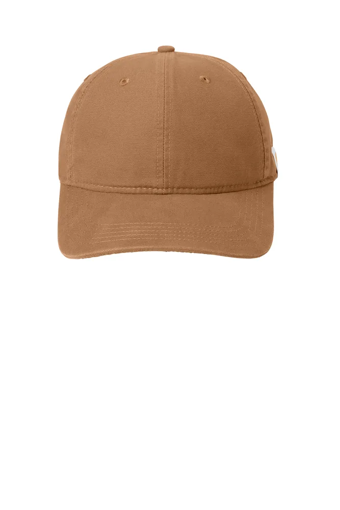 Carhartt Cotton Canvas Cap in Carhartt Brown custom hat