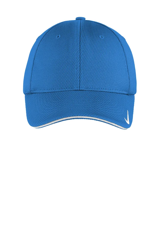 Nike Dri-Fit Stretch Mesh Sandwich Bill Cap in Game Royal custom hat