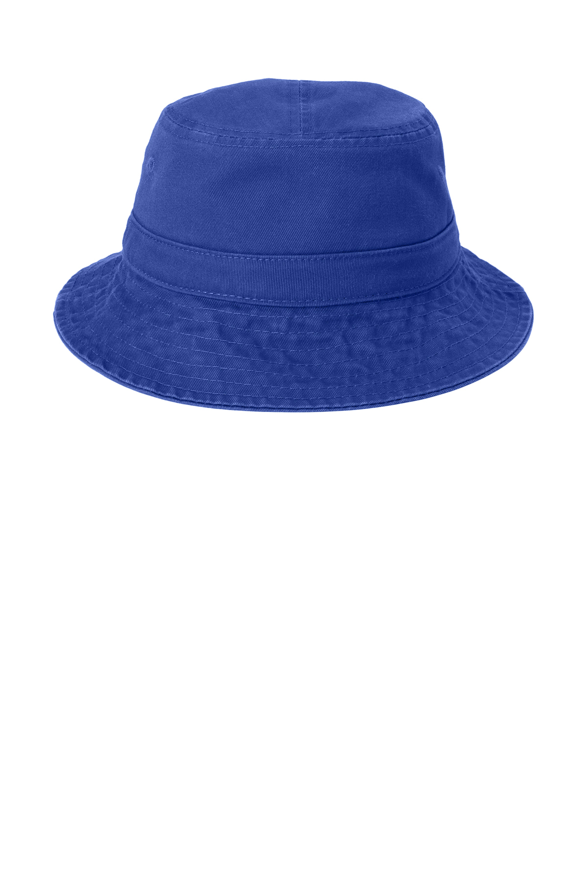 Port Authority Bucket Hat in Royal custom hat