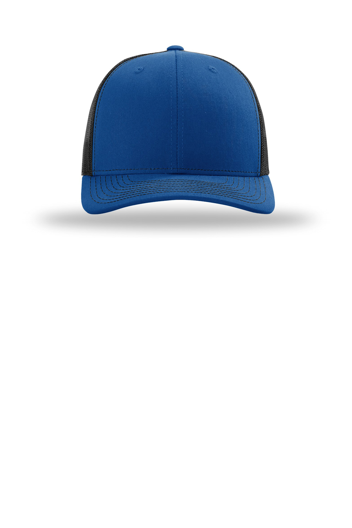 Richardson 112 Trucker Cap in Royal/Black custom hat