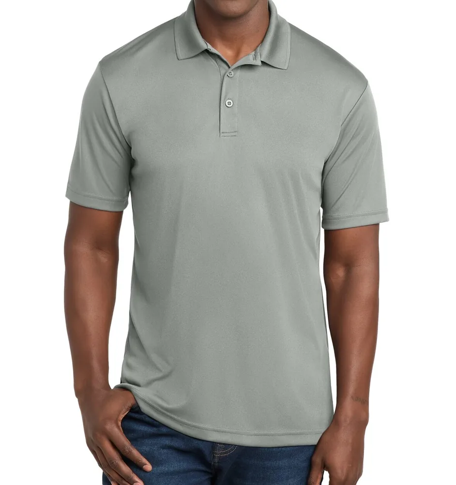 Sport-Tek PosiCharge Competitor polo in silver