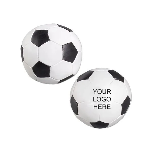 Soccer ball stress balls with custom logo