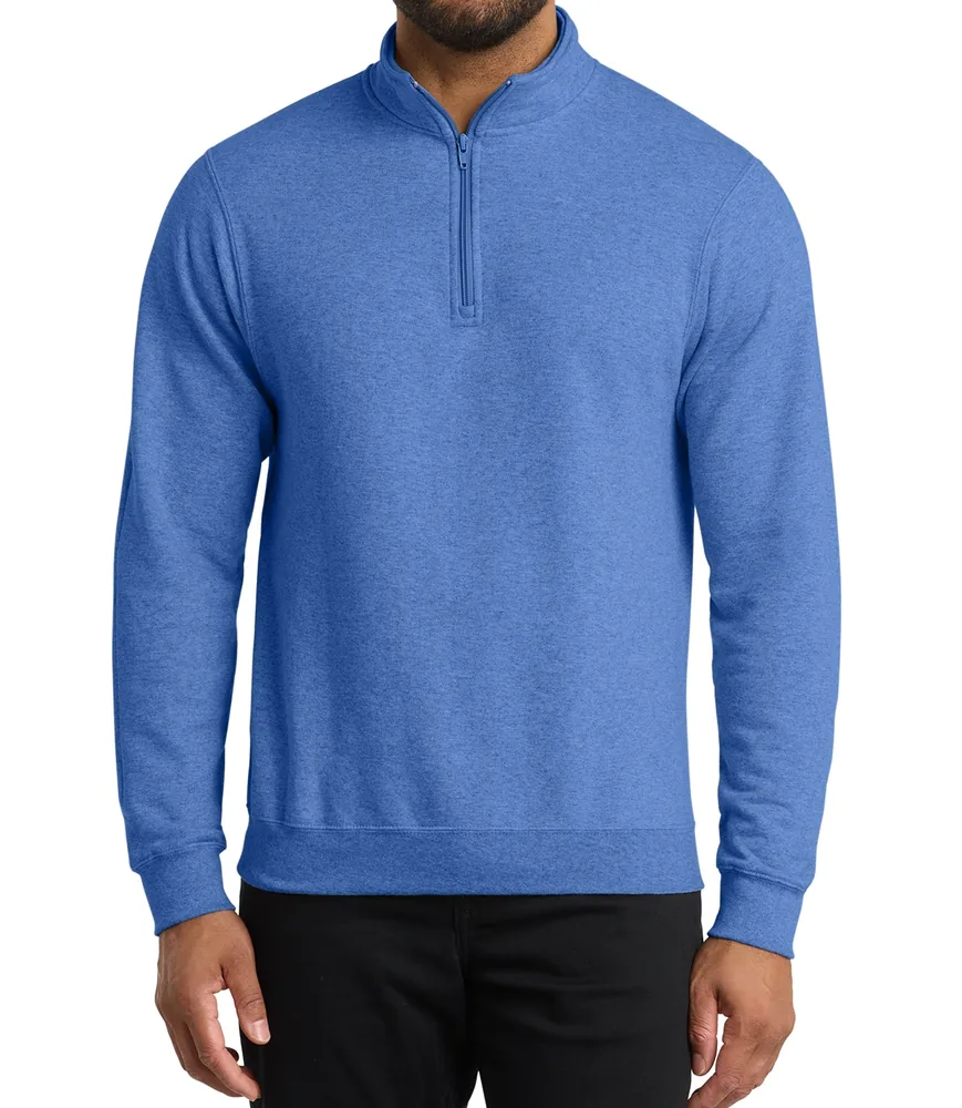 Port & Co Core Fleece 1/4-Zip Pullover Sweatshirt
