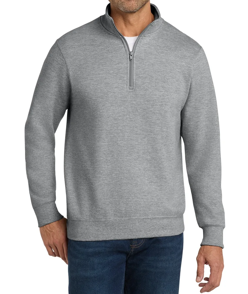 Port & Co Fan Favorite Fleece 1/4-Zip Pullover Sweatshirt
