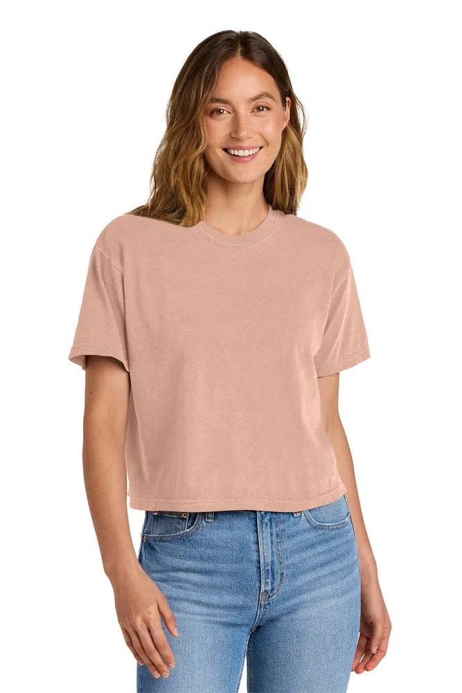 Comfort Colors Women's Heavyweight Boxy Tee custom t-shirt