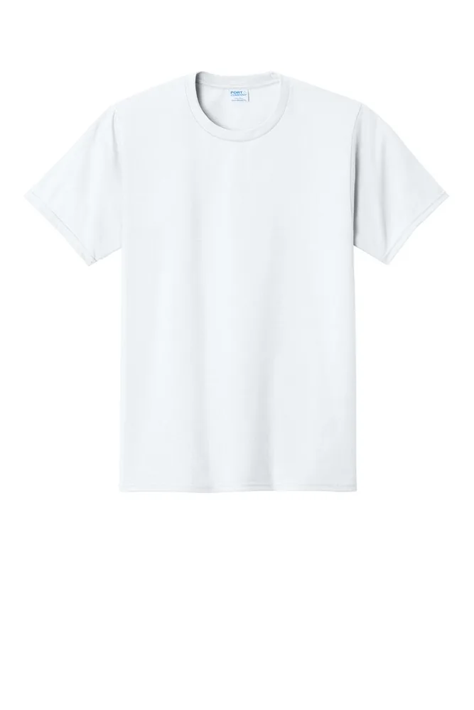 Port & Company Fan Favorite custom tee in white