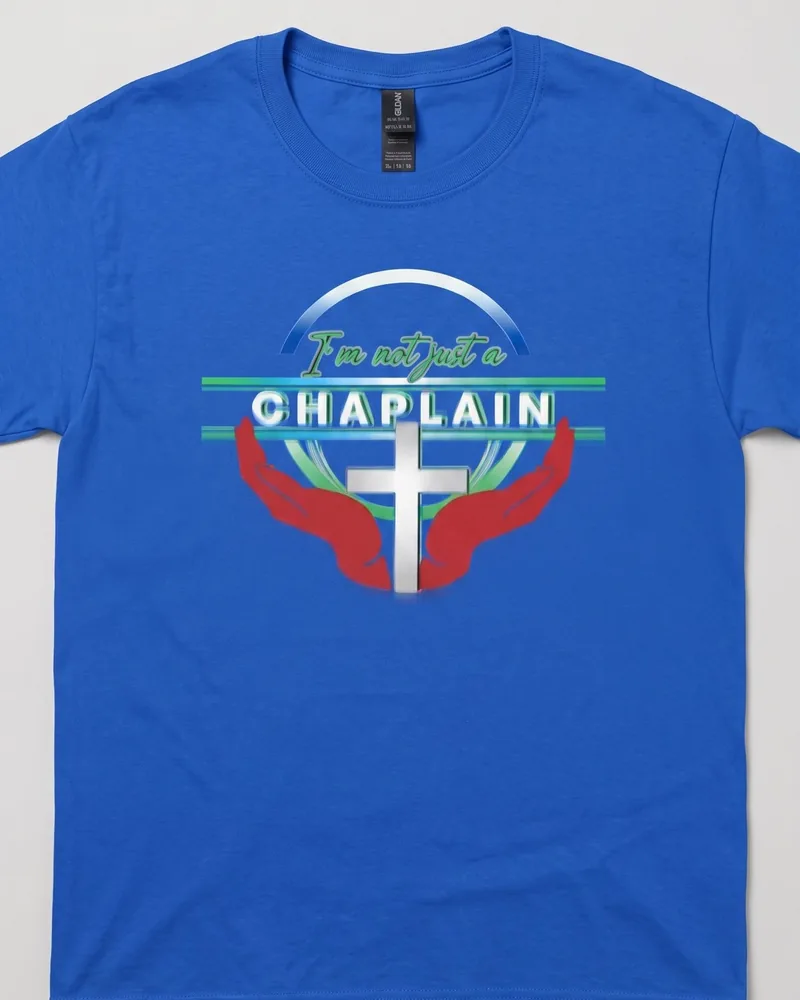 Chaplaincy ministry tee — custom apparel by Carolina Custom Threads, Charlotte NC