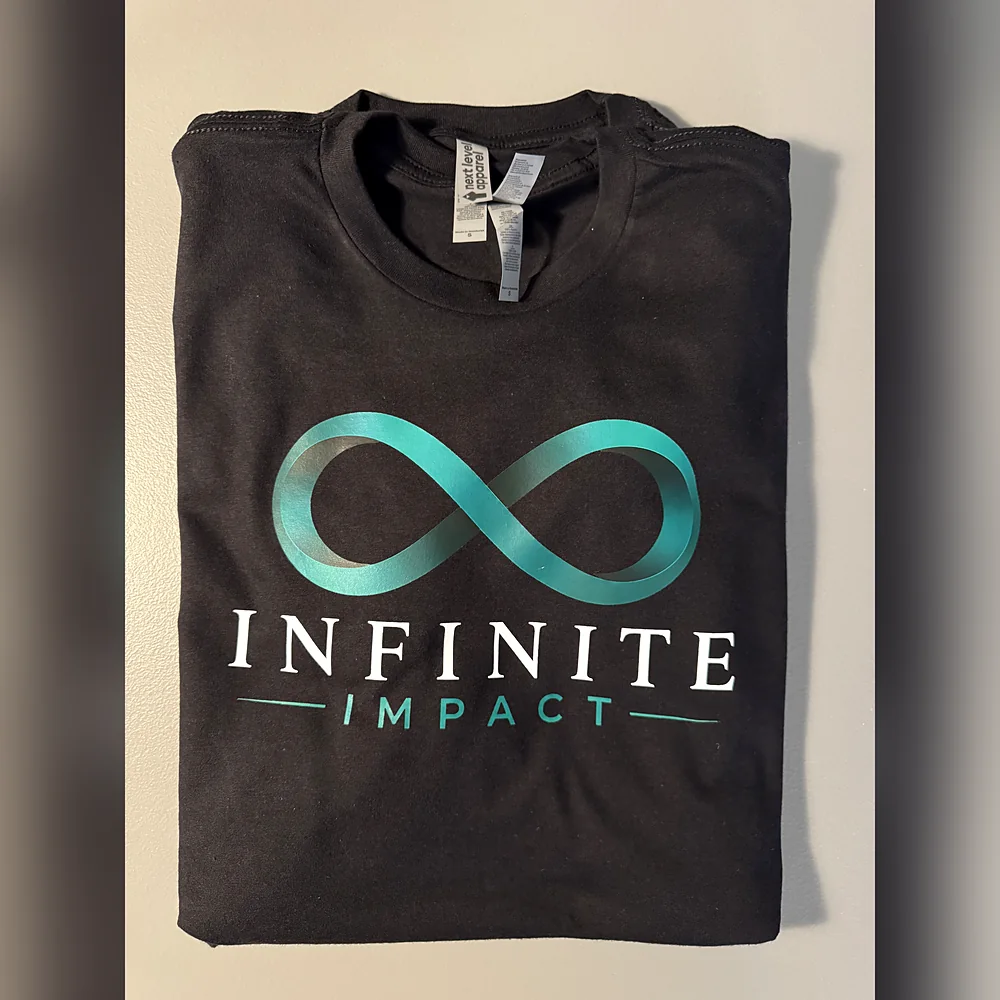 Infinite Impact tee — custom apparel by Carolina Custom Threads, Charlotte NC