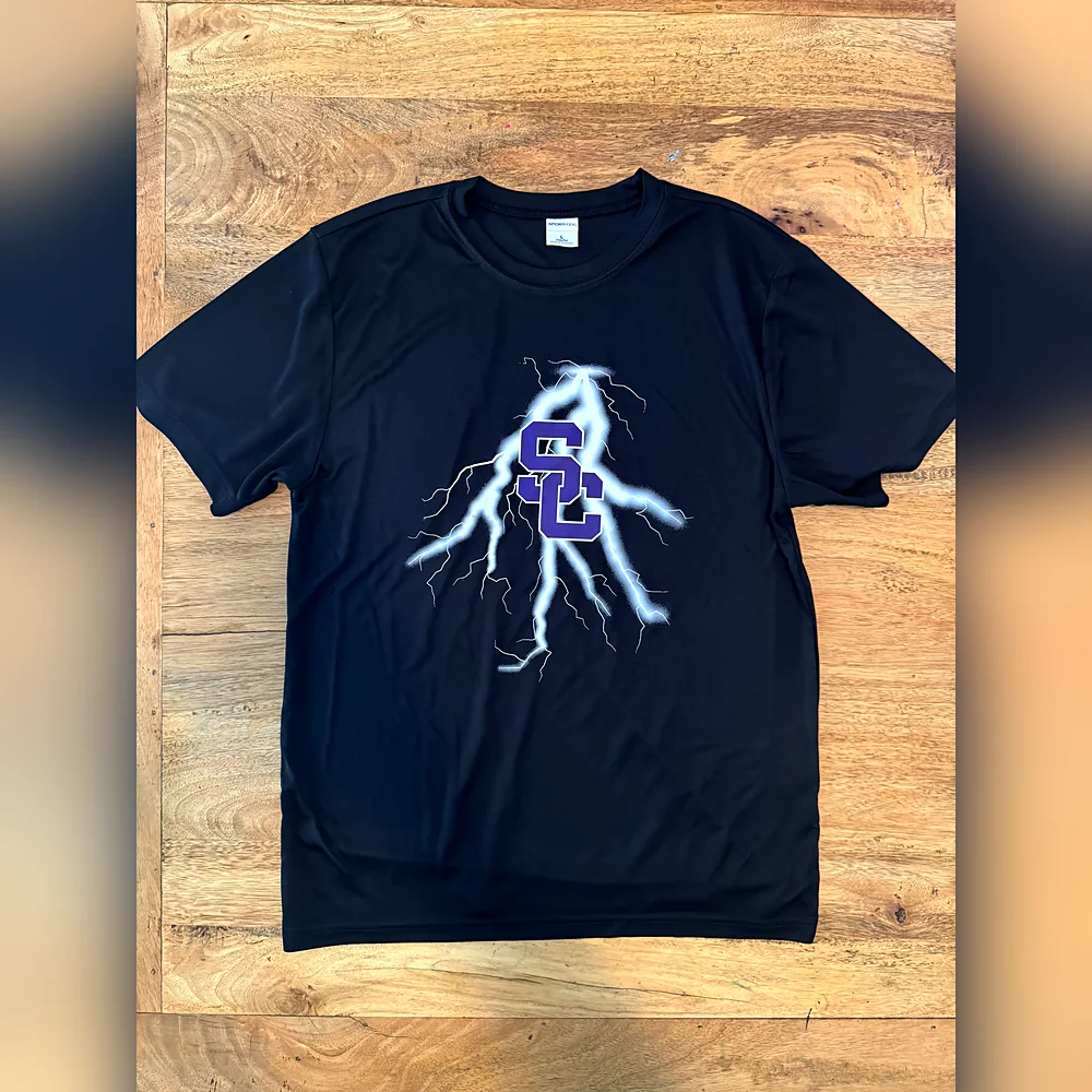 South Charlotte Middle spirit tee — custom apparel by Carolina Custom Threads, Charlotte NC