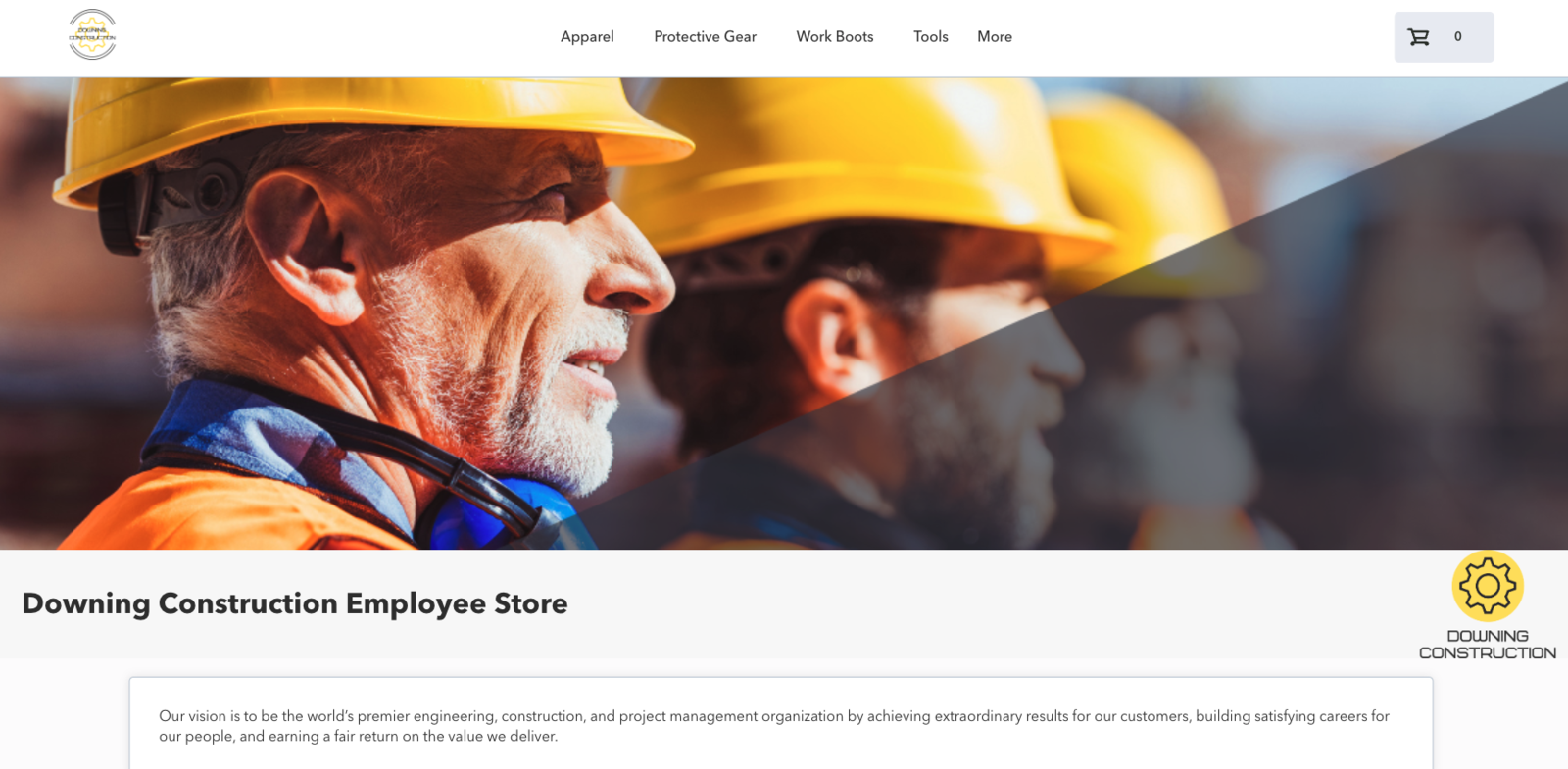 Custom Company Store